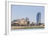 View Along the Mekong River in the Capital City of Phnom Penh-Michael Nolan-Framed Photographic Print