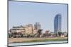 View Along the Mekong River in the Capital City of Phnom Penh-Michael Nolan-Mounted Photographic Print