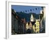 View Along the Reichenstrasse to the Monastery of St. Mang, Fussen, Bavaria, Germany, Europe-Tomlinson Ruth-Framed Photographic Print