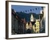 View Along the Reichenstrasse to the Monastery of St. Mang, Fussen, Bavaria, Germany, Europe-Tomlinson Ruth-Framed Photographic Print