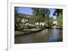 View Along the River Windrush-Stuart Black-Framed Photographic Print