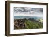 View along the Roaches Ridge towards the distinctive hill, UK-Graham Eaton-Framed Photographic Print