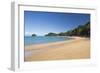 View along the sandy beach at Towers Bay, Kaiteriteri, Tasman, South Island, New Zealand, Pacific-Ruth Tomlinson-Framed Photographic Print