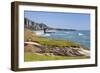 View along the Tasman Sea coast to Dolomite Point, Punakaiki, Paparoa National Park, Buller distric-Ruth Tomlinson-Framed Photographic Print