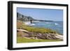 View along the Tasman Sea coast to Dolomite Point, Punakaiki, Paparoa National Park, Buller distric-Ruth Tomlinson-Framed Photographic Print