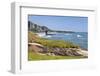 View along the Tasman Sea coast to Dolomite Point, Punakaiki, Paparoa National Park, Buller distric-Ruth Tomlinson-Framed Photographic Print