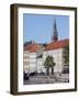 View Along Ved Stranden and Nikolaj Church, Copenhagen, Denmark, Scandinavia, Europe-Frank Fell-Framed Photographic Print