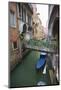 View along Venice Canal with Floral Bridge-Veneratio-Mounted Photographic Print