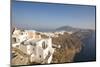 View Along Volcanic Cliffs Towards Distant Fira, Imerovigli, Santorini (Thira) (Thera)-Ruth Tomlinson-Mounted Photographic Print