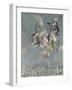 View and Map of the Town of Toledo, Detail of Angels-El Greco-Framed Giclee Print