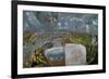 View and Map of Toledo-El Greco-Framed Giclee Print