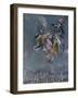 View and Map of Toledo-El Greco-Framed Giclee Print