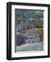 View and Map of Toledo-El Greco-Framed Giclee Print