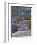 View and Map of Toledo-El Greco-Framed Giclee Print