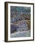 View and Map of Toledo-El Greco-Framed Giclee Print