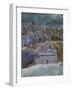 View and Map of Toledo-El Greco-Framed Giclee Print