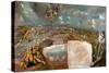 View and Plan of Toledo-El Greco-Stretched Canvas