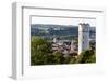 View at Flour Pouch and the Old Town of Ravensburg, Baden-Wurttemberg, Germany-Ernst Wrba-Framed Photographic Print