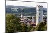 View at Flour Pouch and the Old Town of Ravensburg, Baden-Wurttemberg, Germany-Ernst Wrba-Mounted Photographic Print