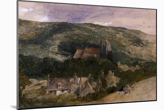 View at Hastings, 1853-John Gilbert-Mounted Giclee Print