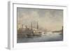 View at Malta, Ca. 1849-Charles Andrew Dyce-Framed Giclee Print