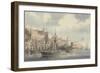 View at Malta, Ca. 1849-Charles Andrew Dyce-Framed Giclee Print