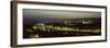 View at Night over Rooftops of Florence, Tuscany, Italy-Lee Frost-Framed Photographic Print