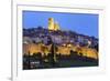 View at Night, Saint-Paul-De-Vence, Provence-Alpes-Cote D'Azur, Provence, France, Europe-Stuart Black-Framed Photographic Print