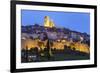 View at Night, Saint-Paul-De-Vence, Provence-Alpes-Cote D'Azur, Provence, France, Europe-Stuart Black-Framed Photographic Print