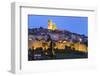 View at Night, Saint-Paul-De-Vence, Provence-Alpes-Cote D'Azur, Provence, France, Europe-Stuart Black-Framed Photographic Print