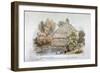 View at Shepherd's Bush, Hammersmith, London, 1831-George Hanley-Framed Giclee Print