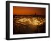 View at Sunset across DJemaa el Fna, Marrakech, Morocco, North Africa, Africa-Ian Egner-Framed Photographic Print