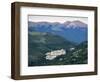 View at Sunset, Village of Preci, Valnerina, Umbria, Italy, Europe-Jean Brooks-Framed Photographic Print