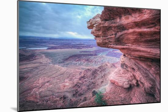 View At The Edge of Dead Horse Point, Southern Utah-Vincent James-Mounted Premium Photographic Print