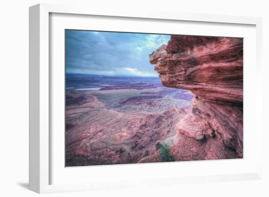 View At The Edge of Dead Horse Point, Southern Utah-Vincent James-Framed Photographic Print