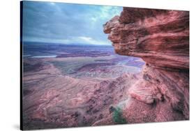 View At The Edge of Dead Horse Point, Southern Utah-Vincent James-Stretched Canvas