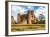 View at the Fasilides Castle-milosk50-Framed Photographic Print