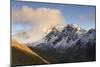 View at the Snowy Mountain World, Canton of Grisons, Switzerland-Marco Isler-Mounted Photographic Print