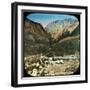View Between Sonamarg and Baltal, Kashmir, India, Late 19th or Early 20th Century-null-Framed Giclee Print