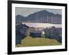 View Capolago, Blick Auf Den Über Capolago Silsersee-Giovanni Giacometti-Framed Giclee Print