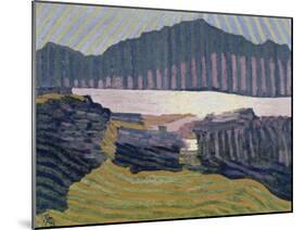 View Capolago, Blick Auf Den Über Capolago Silsersee-Giovanni Giacometti-Mounted Giclee Print