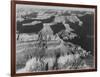 View Dark Shadows To Right High Horizon "Grand Canyon National Park" Arizona. 1933-1942-Ansel Adams-Framed Art Print