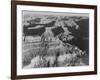 View Dark Shadows To Right High Horizon "Grand Canyon National Park" Arizona. 1933-1942-Ansel Adams-Framed Art Print