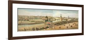 View Down River from the Kremlin Including the Church of Our Saviour-Dmitri Indieitzeff-Framed Giclee Print