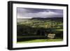 View Down the Valley of Swaledale Taken from Just Outside Reeth-John Woodworth-Framed Photographic Print