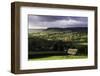 View Down the Valley of Swaledale Taken from Just Outside Reeth-John Woodworth-Framed Photographic Print