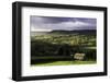 View Down the Valley of Swaledale Taken from Just Outside Reeth-John Woodworth-Framed Photographic Print