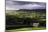 View Down the Valley of Swaledale Taken from Just Outside Reeth-John Woodworth-Mounted Photographic Print