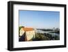 View Down to the Danube River from Bratislava Castle, Bratislava, Slovakia, Europe-Christian Kober-Framed Photographic Print