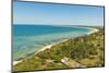 View east from Le Phare des Baleines (Lighthouse of the Whales) at west tip of the island, Ile de R-Robert Francis-Mounted Photographic Print